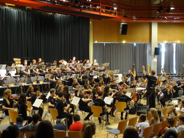 Bilder vom Konzert des Märkischen Jugendorgendorchesters