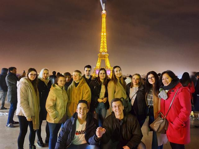 Abschlussfahrt Paris Französischgrundkurs Jahrgang 13