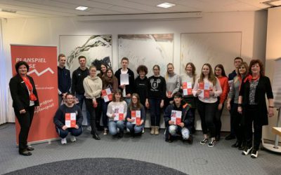 GesamtschülerInnen mit der besseren Strategie beim Planspiel Börse 2019