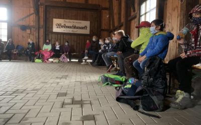 Ein Schultag im Wald für die 5. Klassen der Gesamtschule Kierspe