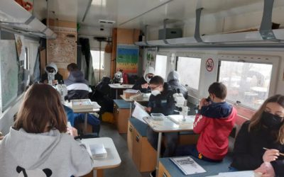 Outdoorunterricht mit dem Umweltbus Lumbricus