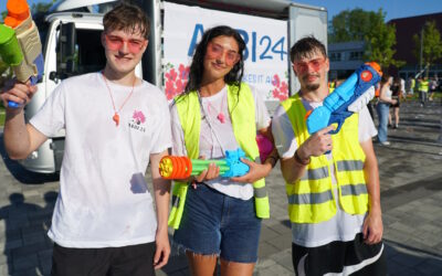 Abi 2024 – Wasserschlacht und Spiele für Gewinner